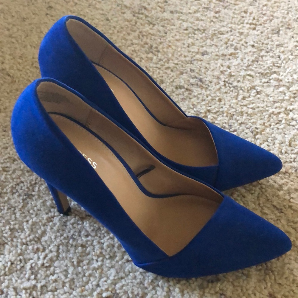 Adorable Express Blue heels - Picture 3 of 7